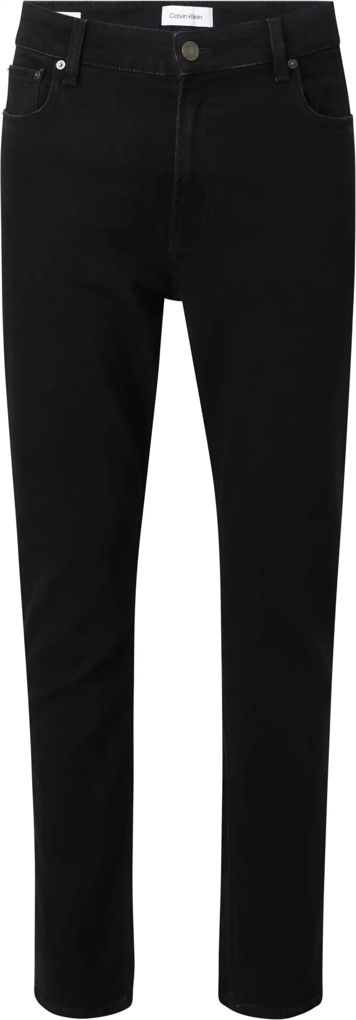 Calvin Klein TAPERED RINSE BLACK Erkek Antrasit Kot Pantolon
