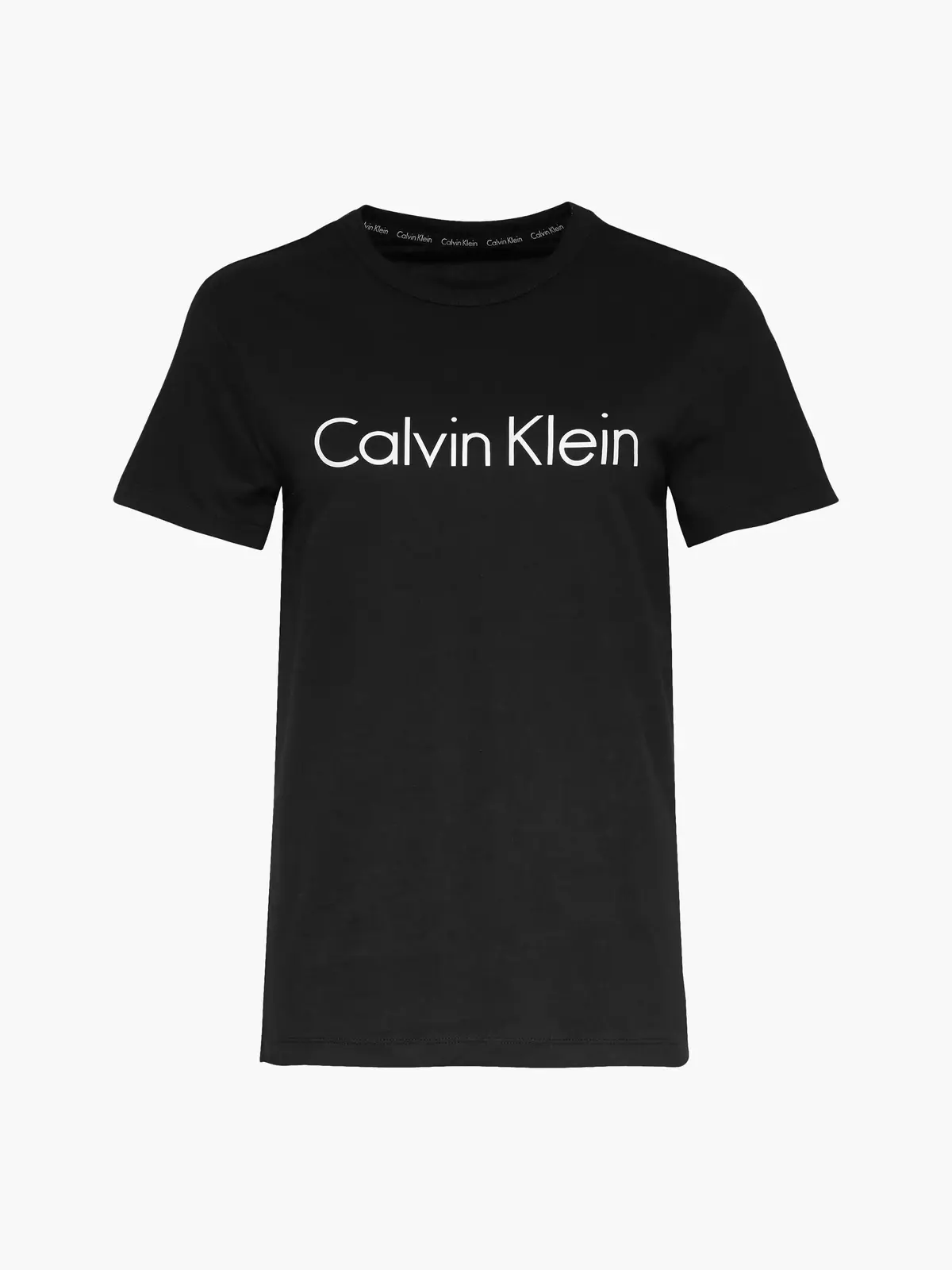 Calvin Klein S/S CREW NECK Kadın Siyah T-Shirt