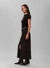 DENIM MAXI SKIRT CK, JW4