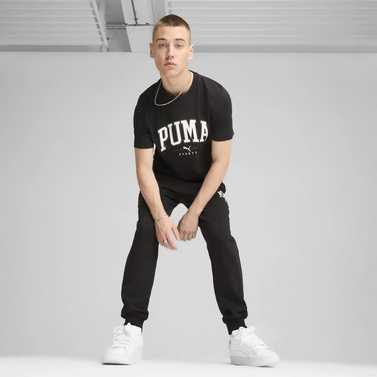 Puma SQUAD Tee Siyah Erkek T-Shirt