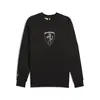 PUMA Ferrari Race Big Shield Crew Siyah Erkek Sweatshirt