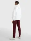 Tommy Hilfiger TOMMY LOGO HOODY, YBR Beyaz Erkek Sweatshirt