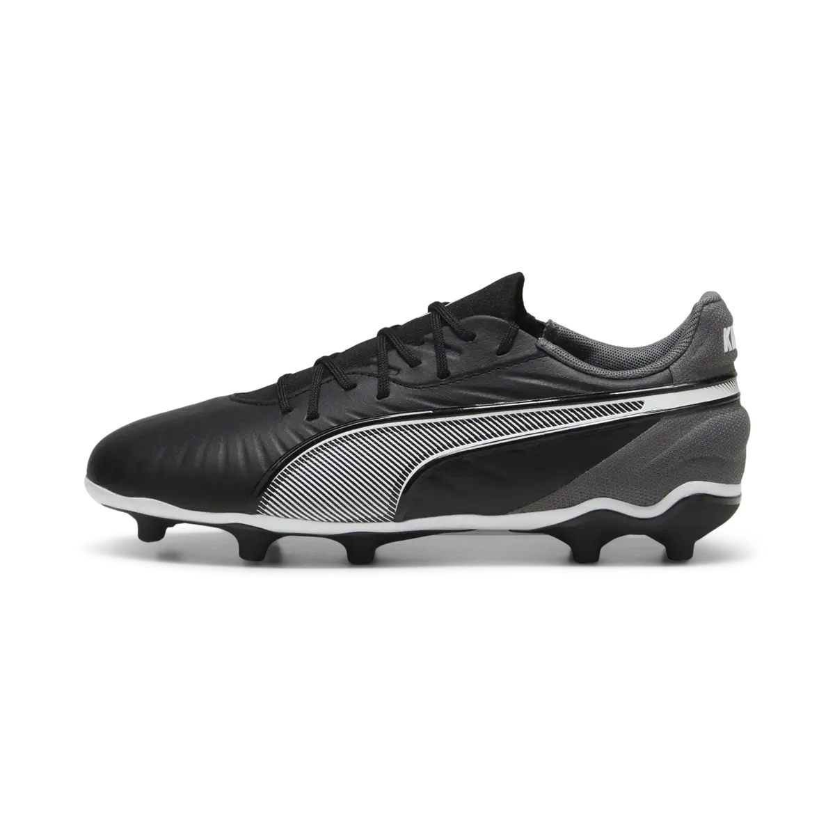 Puma KING MATCH FG/AG Jr Siyah Erkek Çocuk Krampon