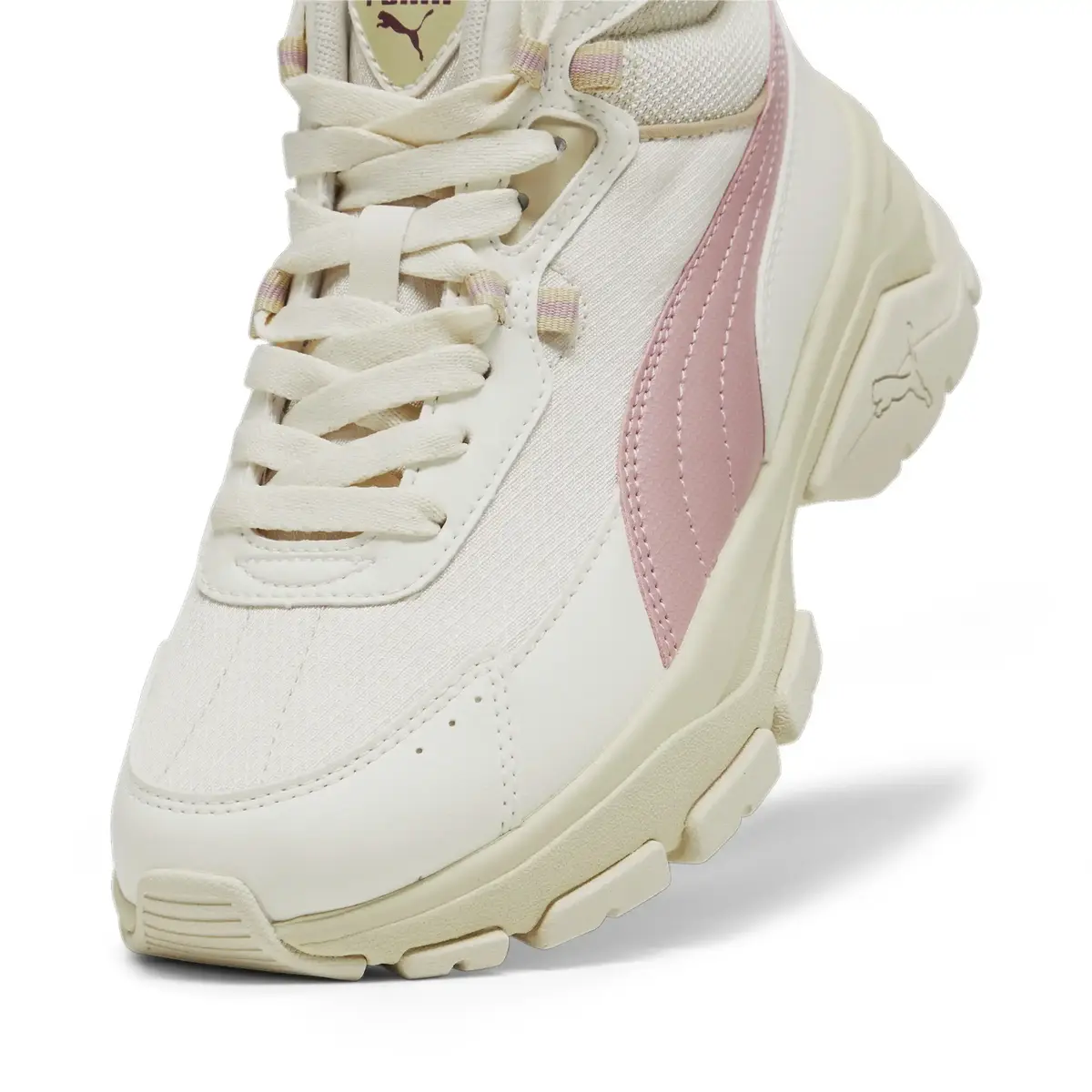 Puma Cassia Via Mid Bej Kadın Bilekli Günlük Spor Ayakkabı