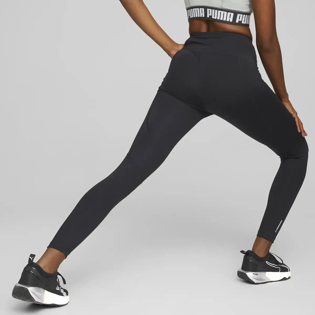 Puma Train Fav Logo HW 7/8 Tight Siyah Kadın Tayt