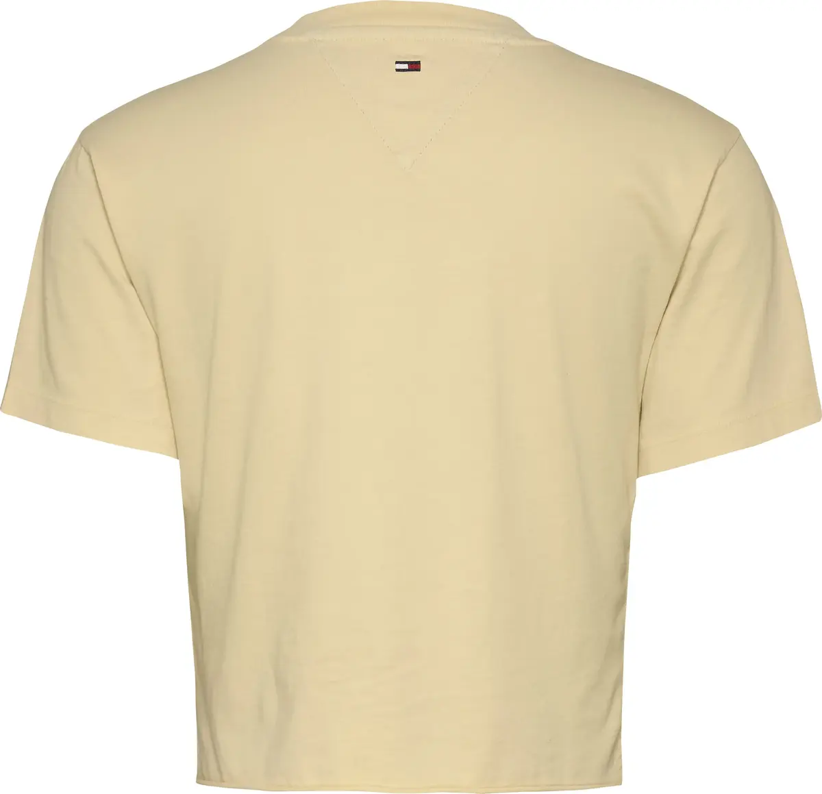 Tommy Hilfiger TJCW VARSITY GRAPHIC, ZGA Sarı Kadın T-Shirt & Polo