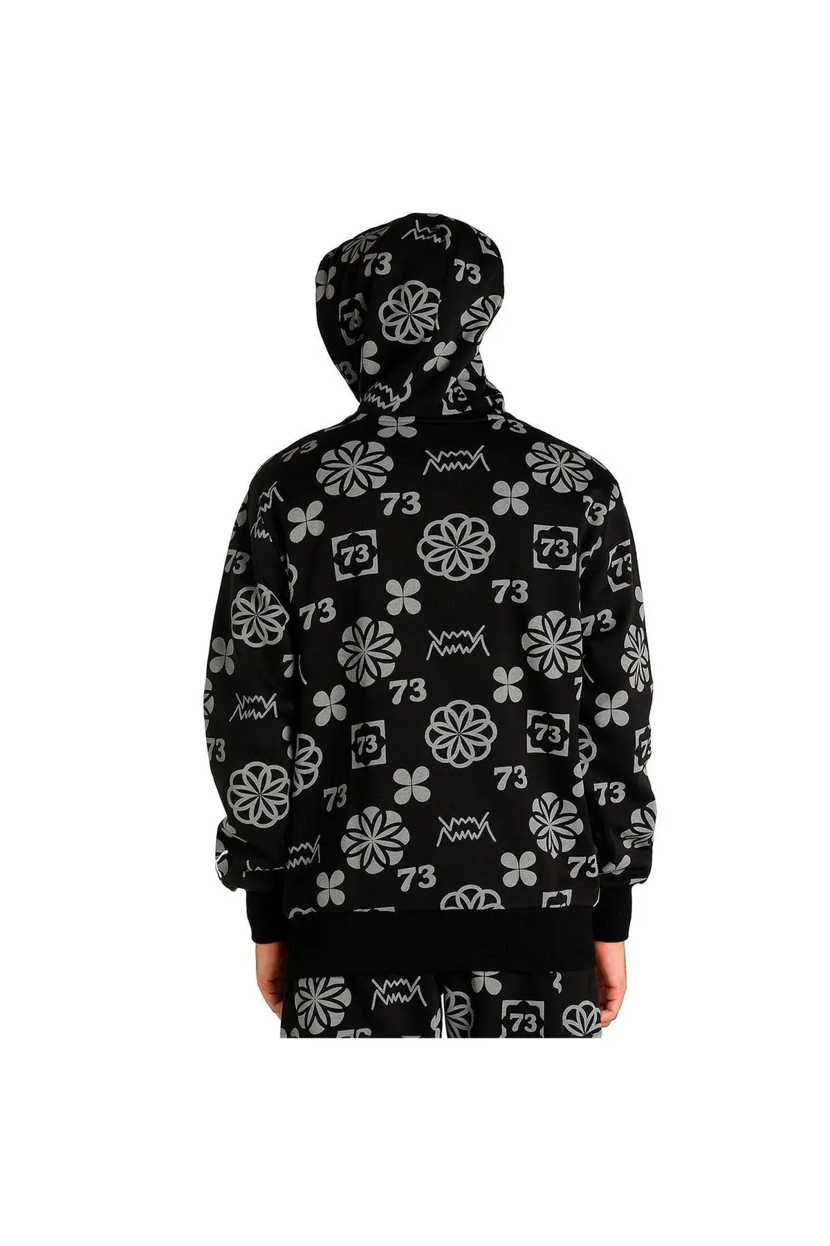 Puma Booster Clyde Print Hoodie Siyah Erkek Basketbol Hoodie