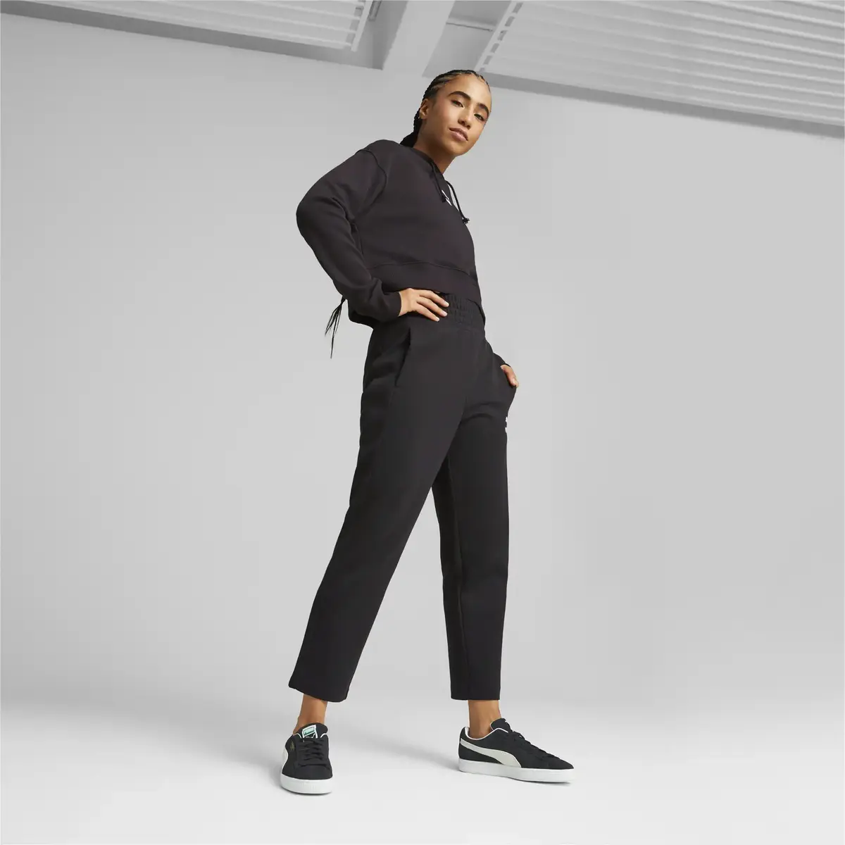 Puma T7 High Waist Pants Siyah Kadın Pantolon