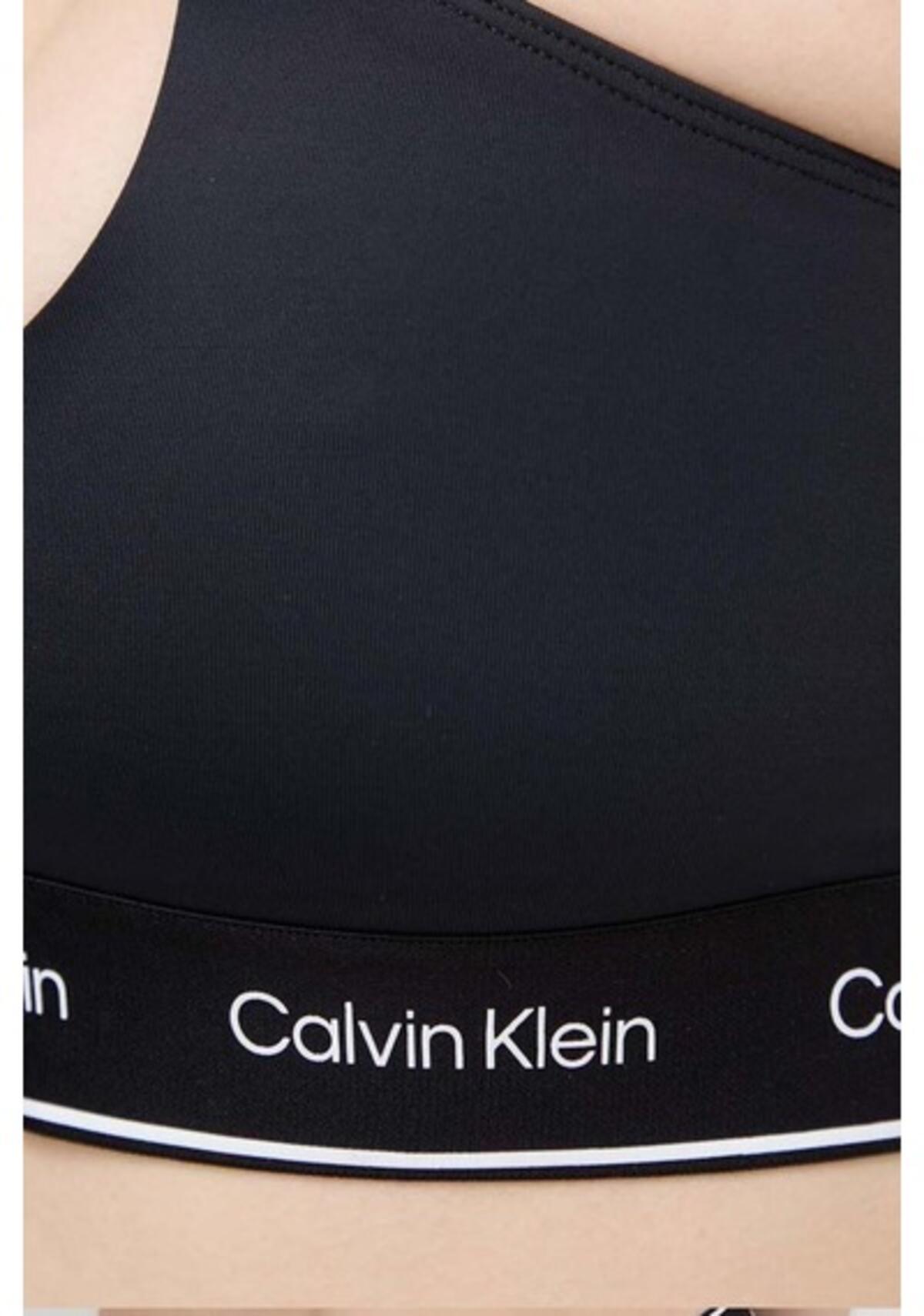 Calvin Klein HALTER BRALETTE, BEH Siyah Kadın Bikini Üstü