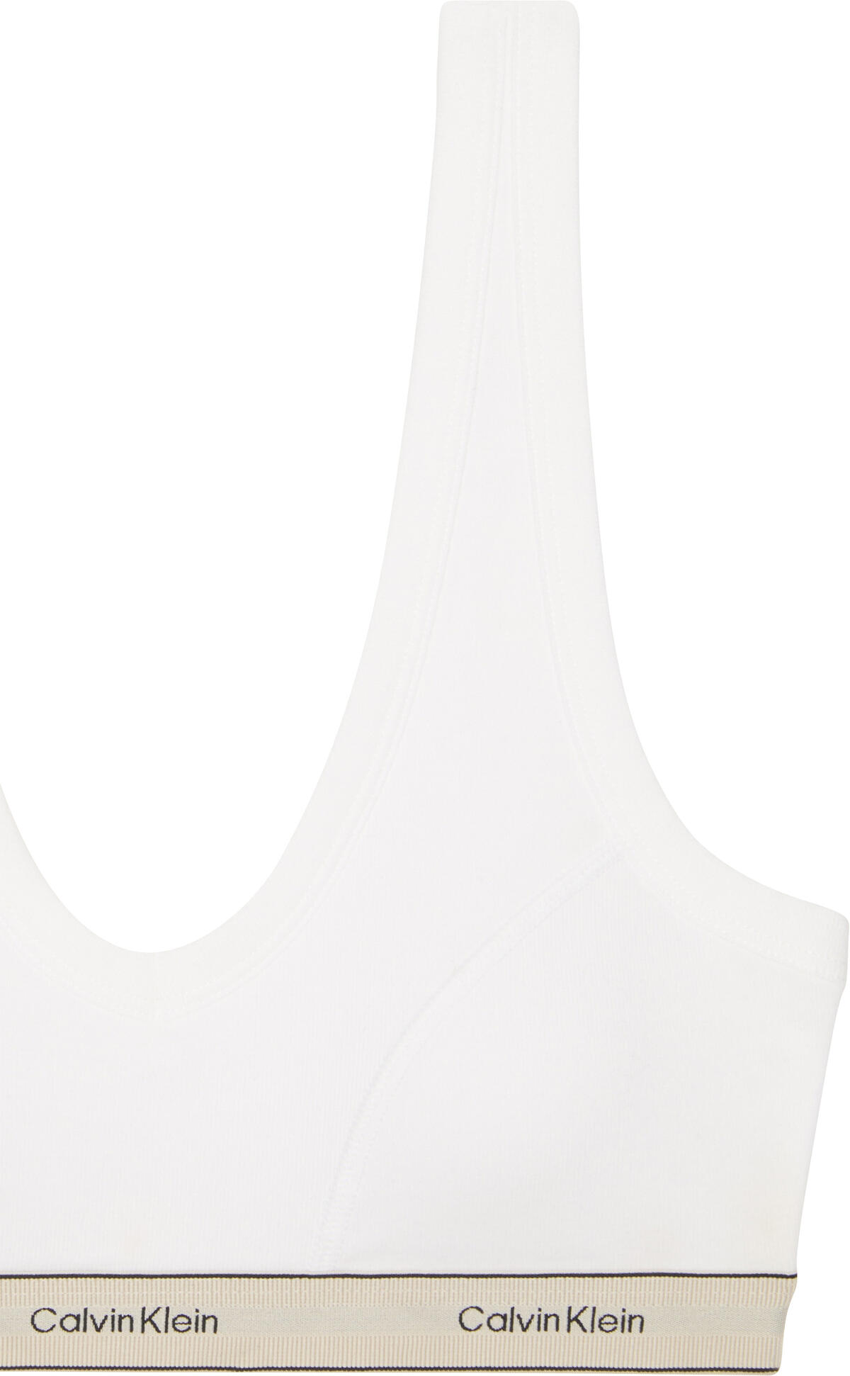 Calvin Klein LIGHTLY LINED TRAINGLE BRALETTE Beyaz Kadın Bralet Calvin Klein LIGHTLY LINED TRAINGLE BRALETTE Beyaz Kadın Bralet