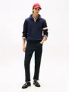 Tommy Hilfiger RWB INSERT 1/4 ZIP, DW5 Siyah Erkek Sweatshirt
