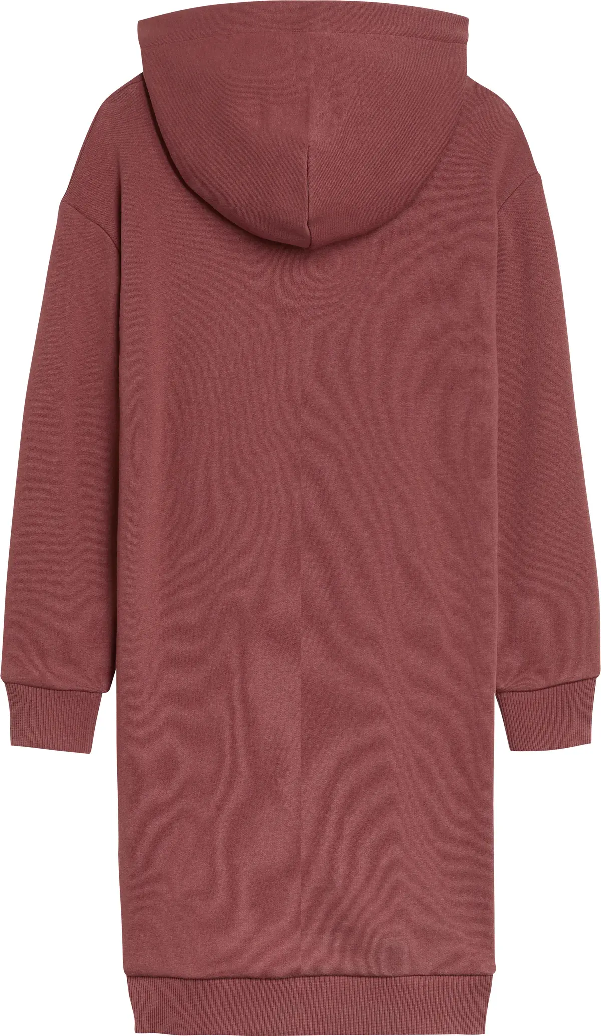 Calvin Klein METALLIC MONOGRAM HO Kadın Kırmızı Elbise