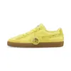 Puma Suede SPONGEBOB Sarı Kadın Günlük Spor Ayakkabı