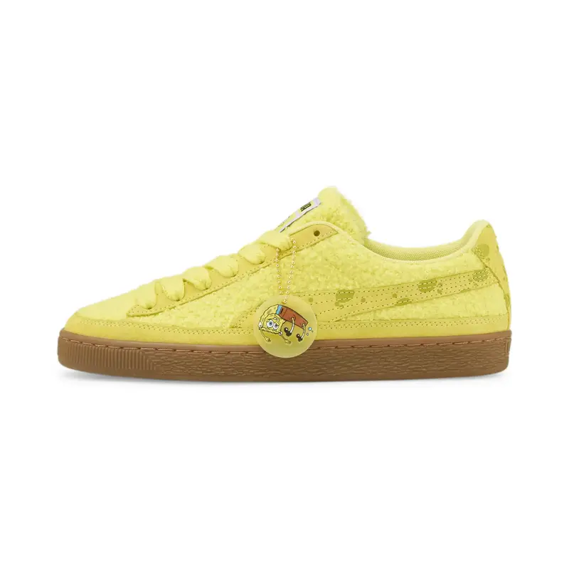 Puma Suede SPONGEBOB Sarı Kadın Günlük Spor Ayakkabı