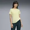Puma RUN VELOCITY TEE W (POLY) Sarı Kadın T-Shirt