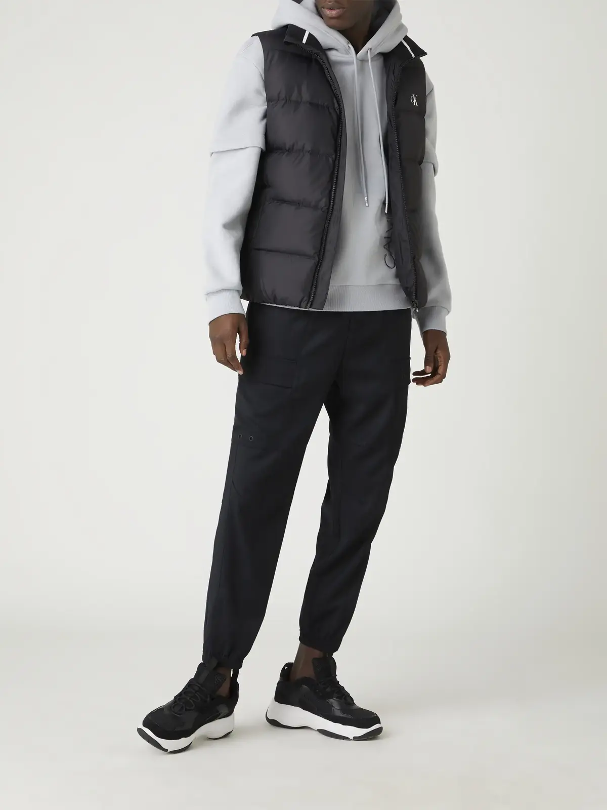 Calvin Klein ESS DOWN VEST Erkek Siyah Yelek