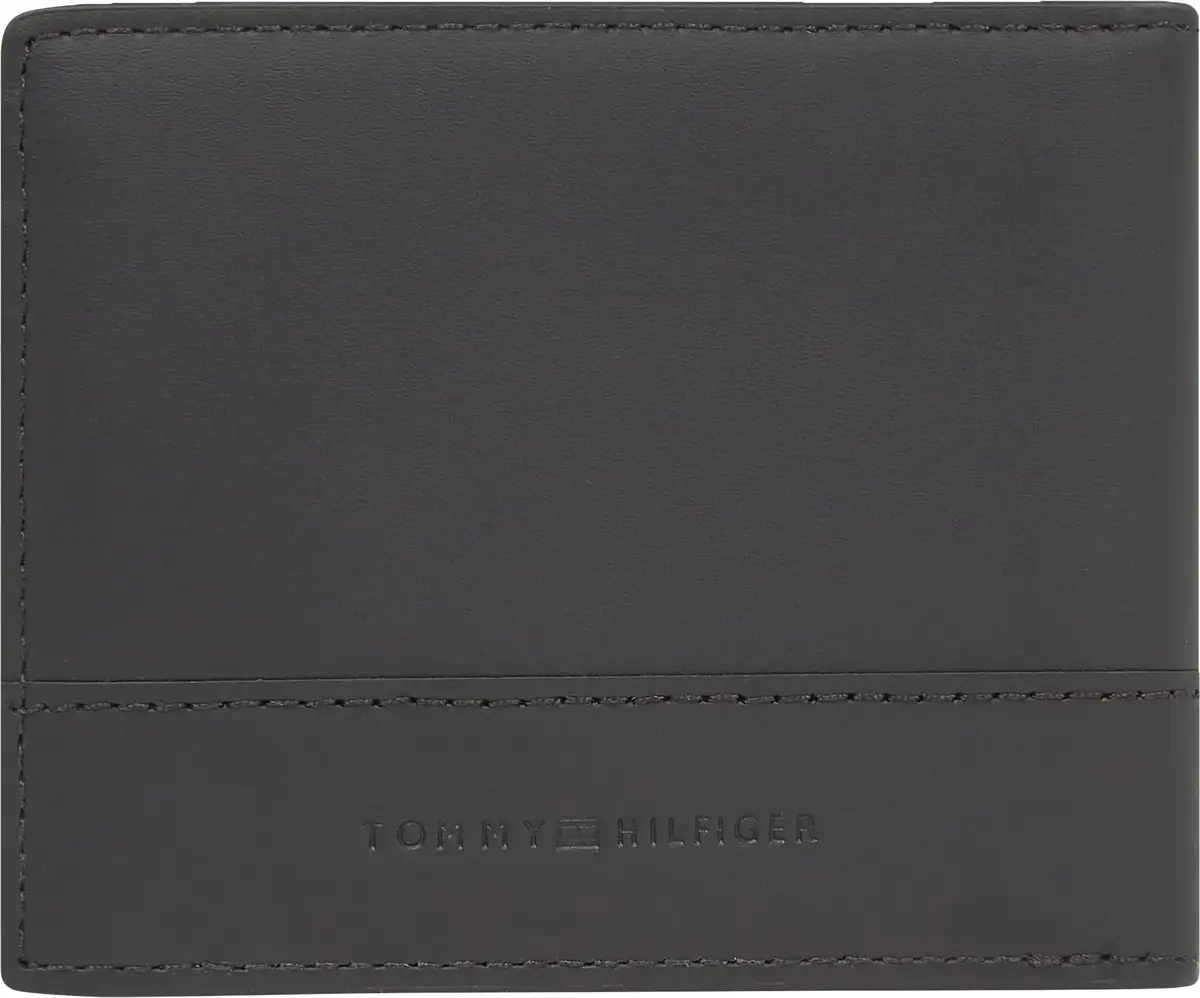 Tommy Hilfiger TH CORP MINI CC WALL, BDS Siyah Erkek Cüzdan