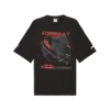 Puma F1 Graphic Tee - Relaxed Siyah Erkek T-Shirt