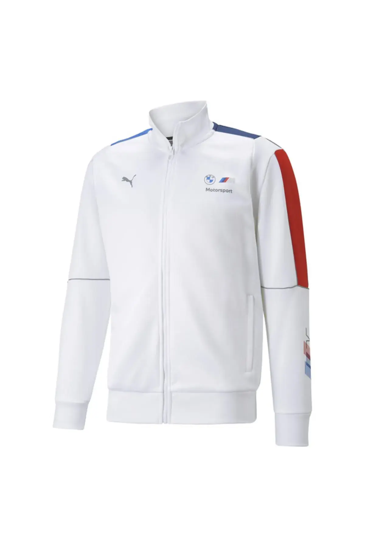 Puma Bmw Mms Mt7 Track Jacket Beyaz Erkek Track Jacket