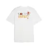 Puma DOWNTOWN Relaxed Graphic Tee Beyaz Erkek T-Shirt