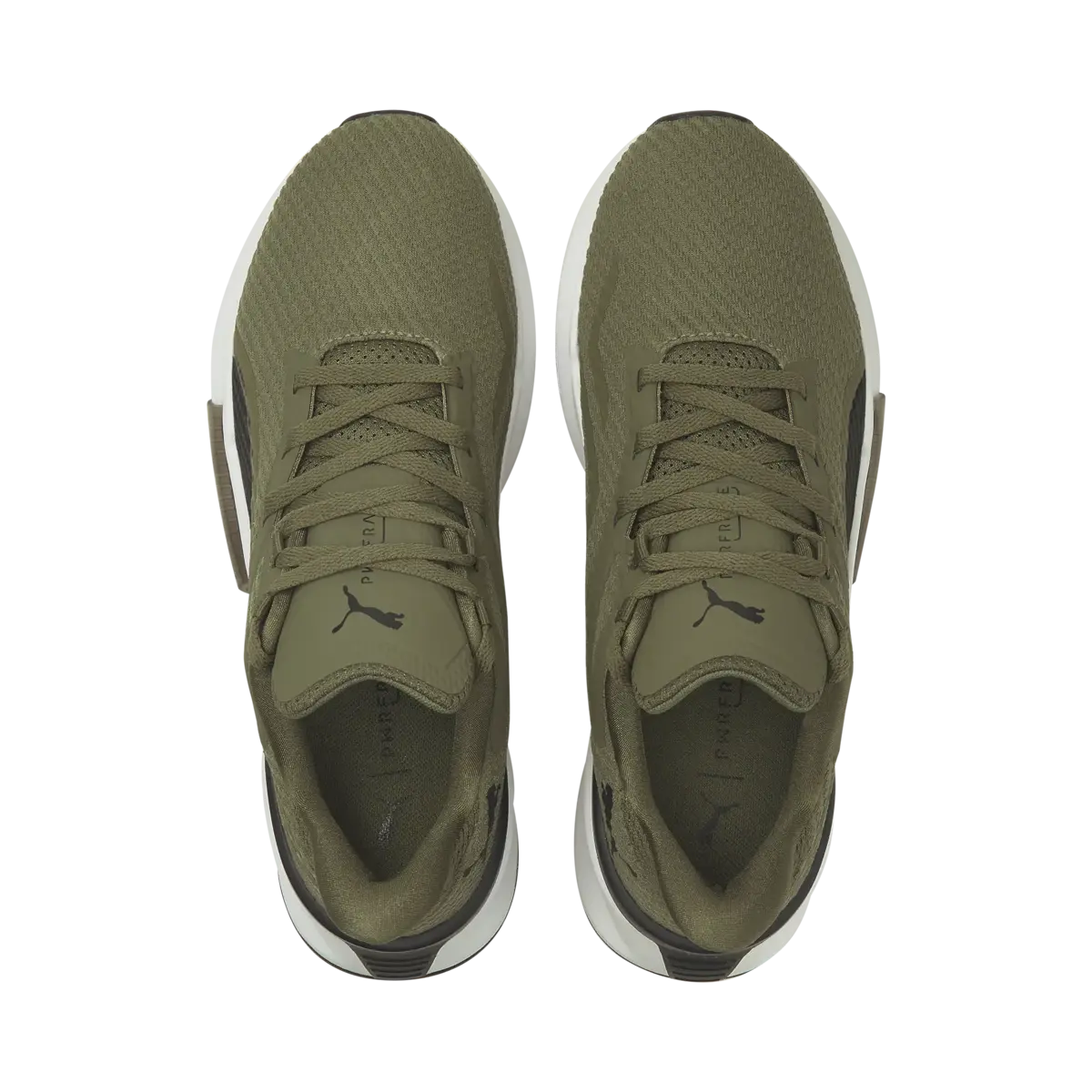 PUMA PWRFrame TR Haki Erkek Spor Ayakkabı