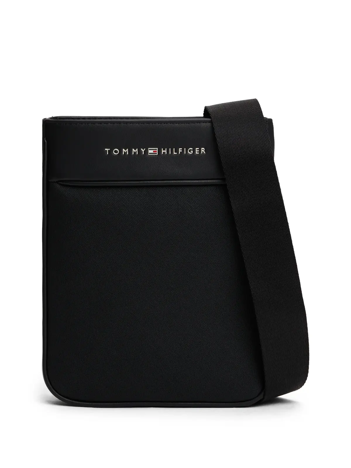 Tommy Hilfiger TH FOUNDATION MINI C Siyah Erkek Postacı Çantası