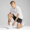 Puma GRAPHICS RUNNING ILLUSTRATIO Beyaz Erkek T-Shirt