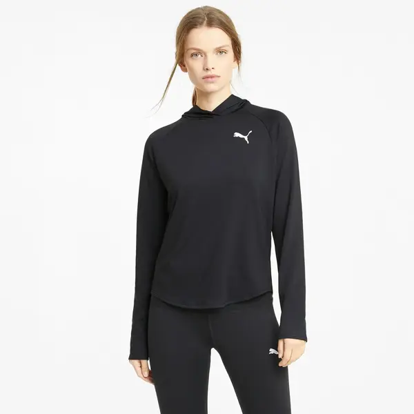 Puma Active Hoodie Siyah Kadın Sweatshirt