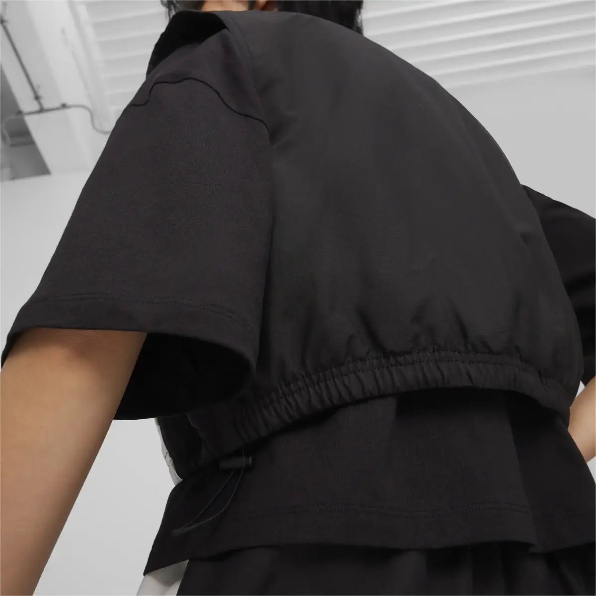 Puma Dare To Woven Vest Siyah Kadın Sweatshirt