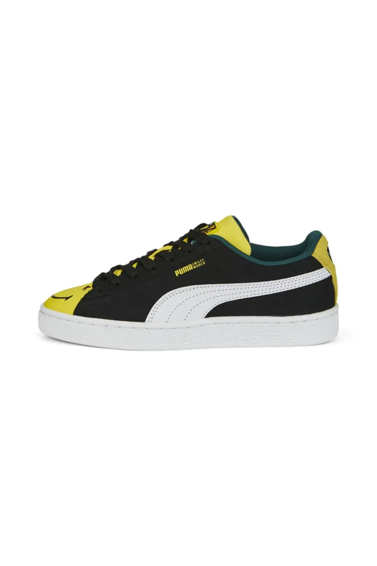 Puma Suede Smıleyworld Jr Siyah Kadın Çocuk Günlük Spor Ayakkabı