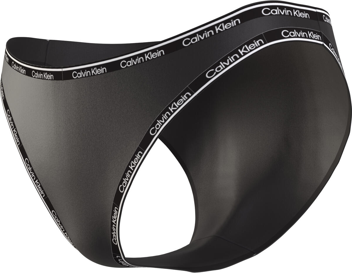 Calvin Klein HIGH LEG CHEEKY BIKI Kadın Siyah Bikini Altı