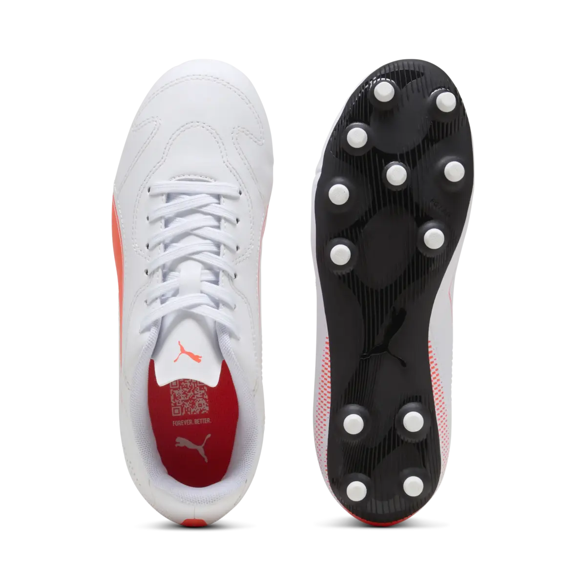 Puma VITORIA II FG/AG Jr Beyaz Erkek Krampon