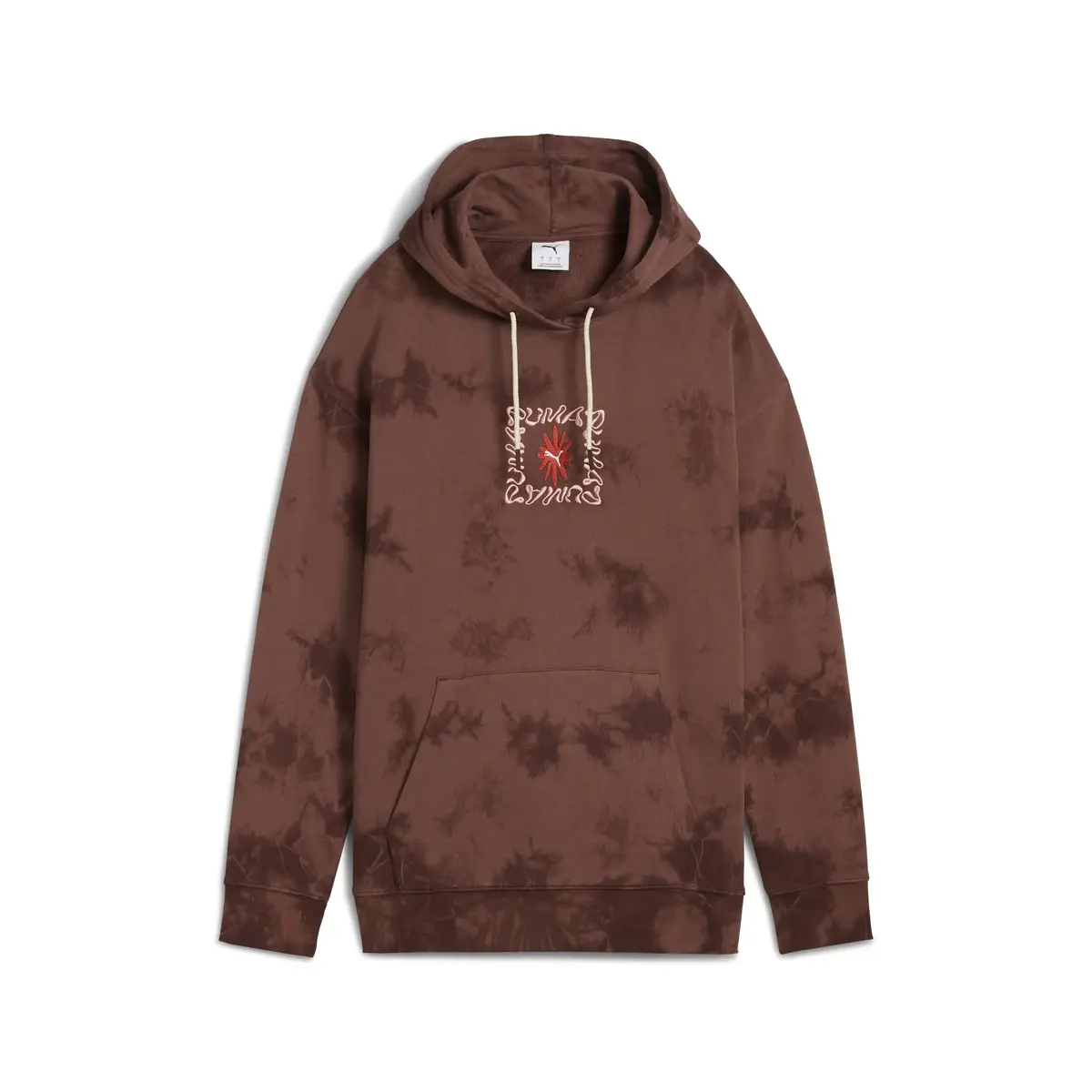 PUMA WARDROBE ESS Graphic Hoodie Kahverengi Kadın Hoodie