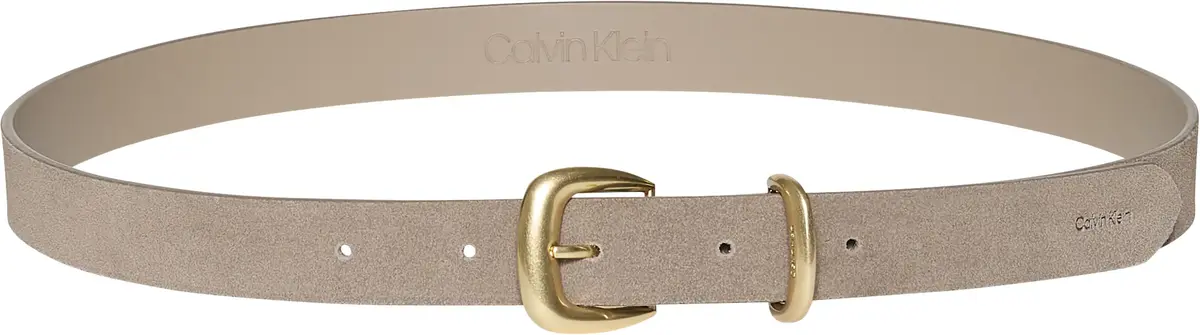 Calvin Klein 2 PIECE SUEDE STRAP 25MM Kadın Kahverengi Kemer