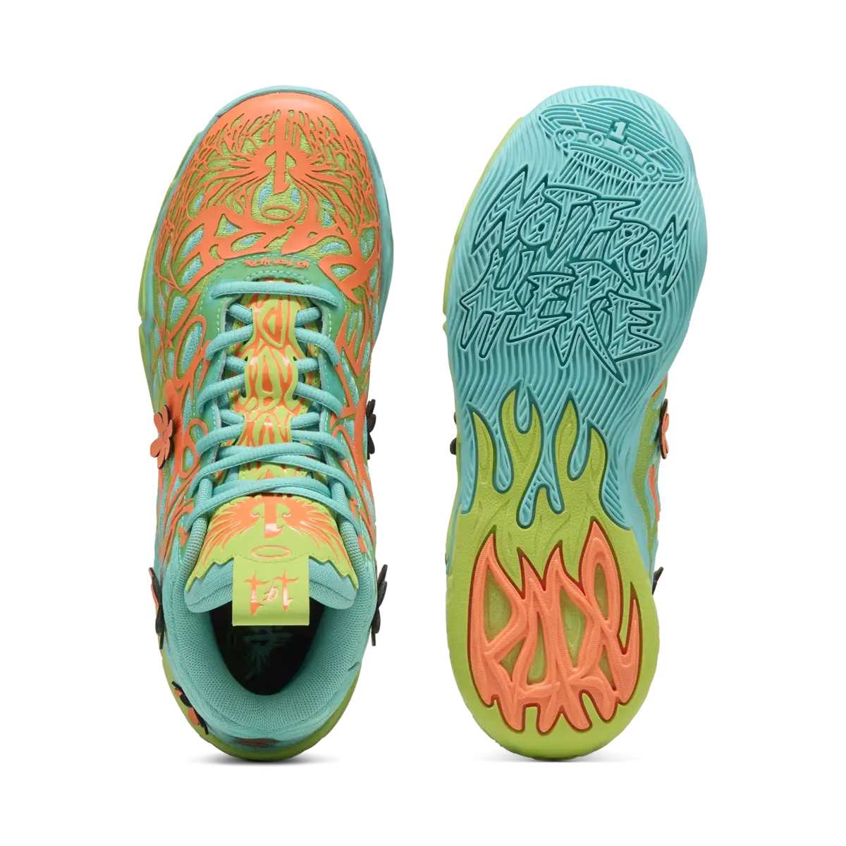 Puma MB.04 Scooby Doo Turuncu Unisex Basketbol Ayakkabısı