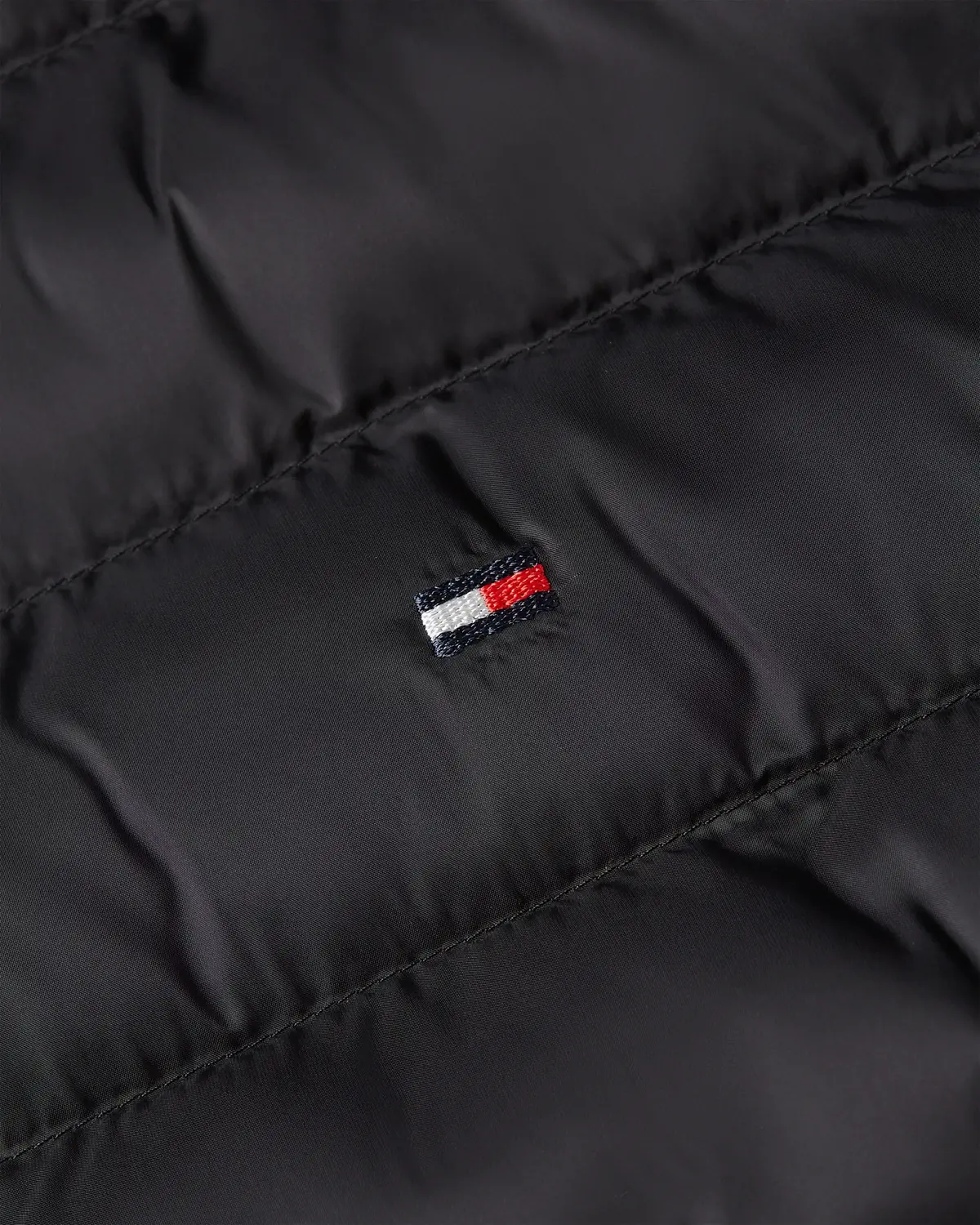 Tommy Hilfiger CORE PACKABLE RECYCL Erkek Siyah Şişme Yelek