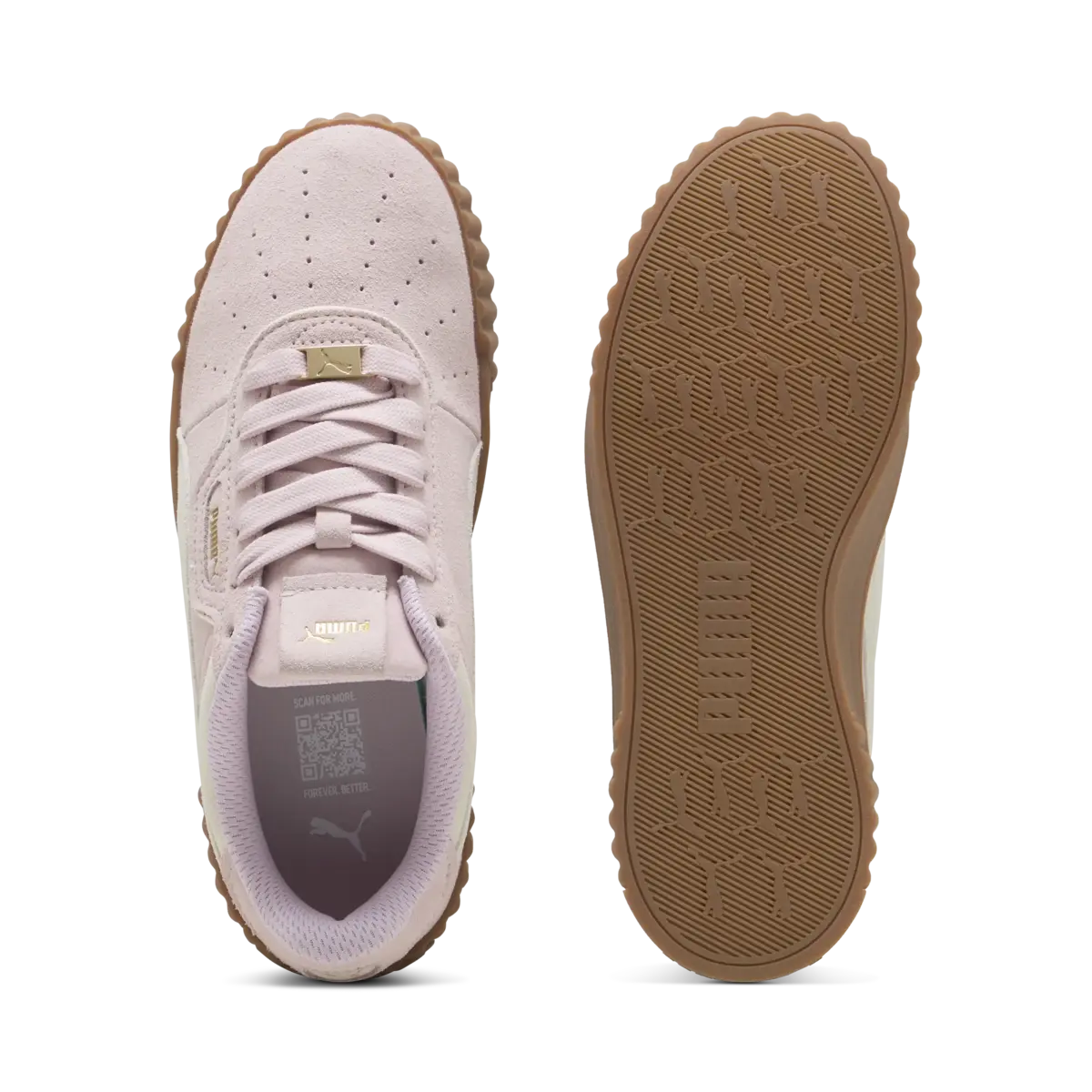 PUMA Carina 3.0 Luxe SD Turuncu Kadın Günlük Spor Ayakkabı