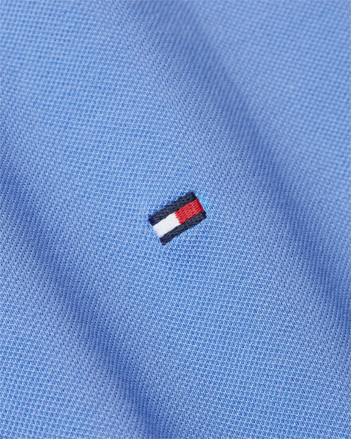 Tommy Hilfiger 1985 SLIM POLO Erkek Mavi T-Shirt