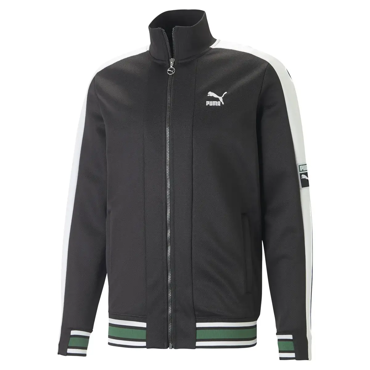 Puma T7 ARCHIVE REMASTER Track Jacket Siyah Erkek/Unisex Fermuarlı Sweatshirt