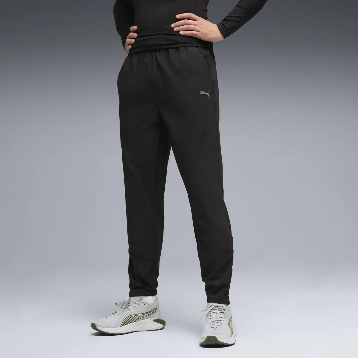 Puma M PWRMODE WARM UP PANT Siyah Eşofman Alt