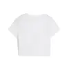 PUMA WARDROBE ESS Baby Tee Beyaz Kadın Crop