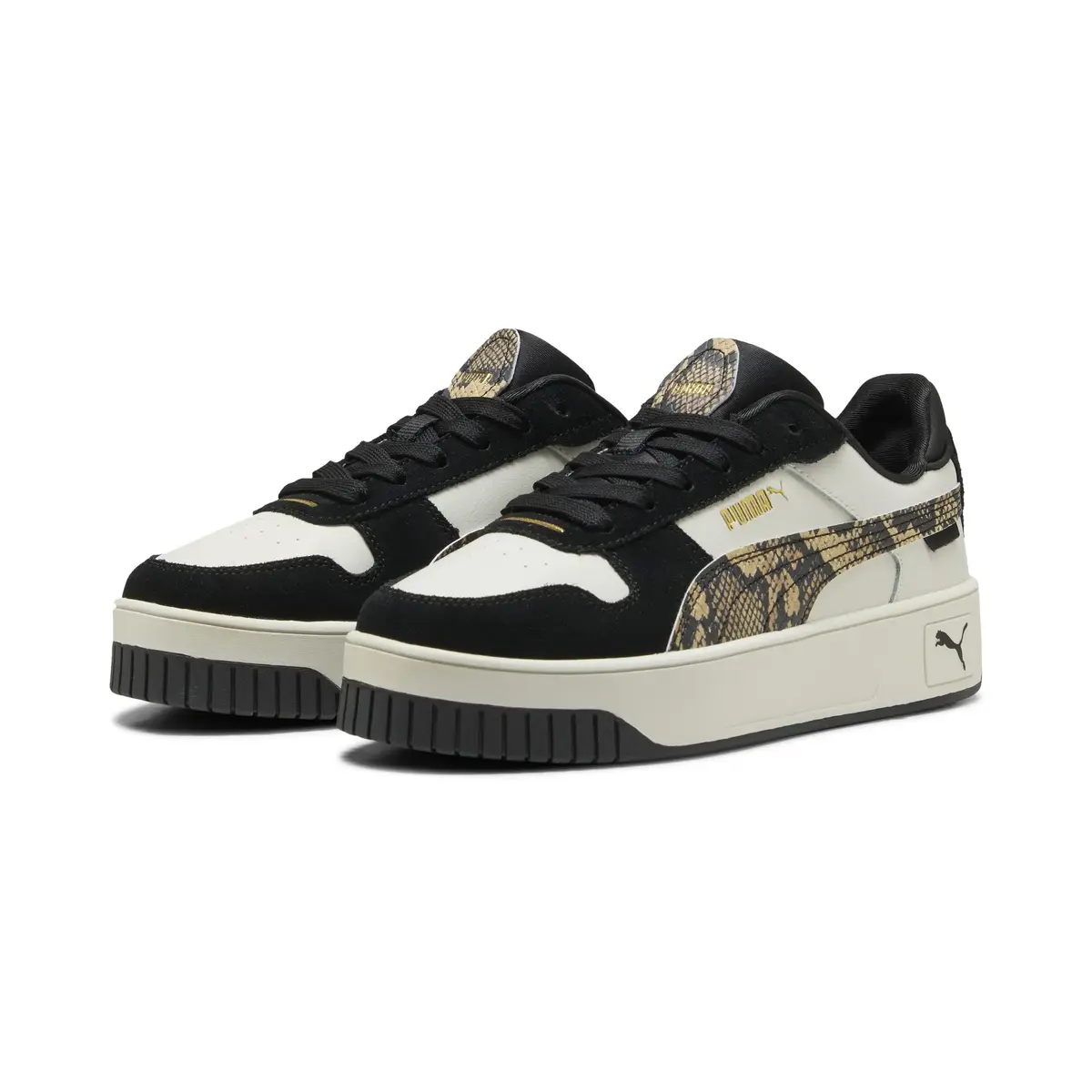 PUMA Carina Street Snake Chic Gri Kadın Günlük Spor Ayakkabı