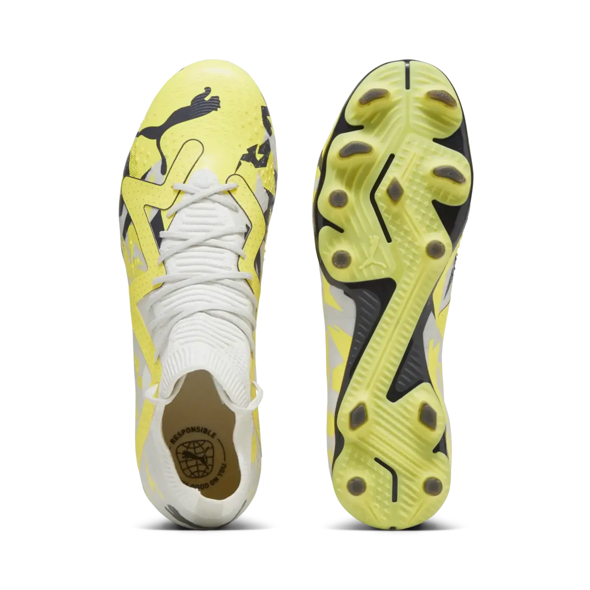 Puma FUTURE MATCH FG/AG Sarı Erkek Krampon
