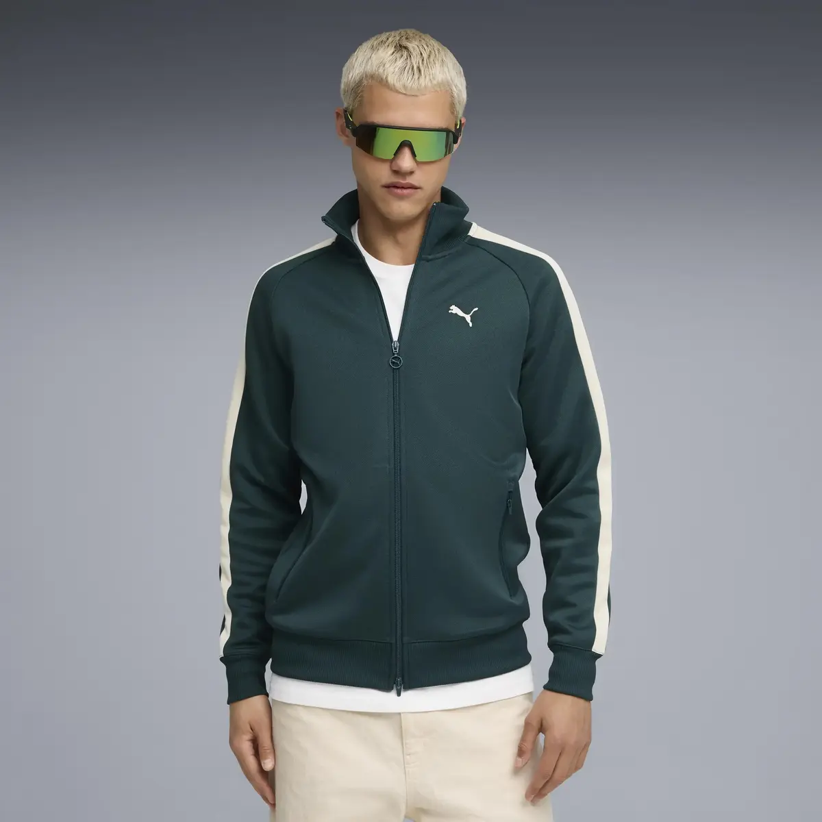 Puma T7 ALWAYS ON Track Jacket Yeşil Erkek Ceket