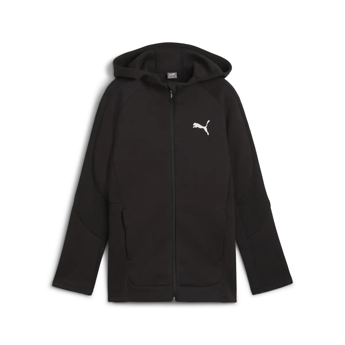 Puma EVOSTRIPE FZ Hoodie DK Siyah Unisex Sweatshirt