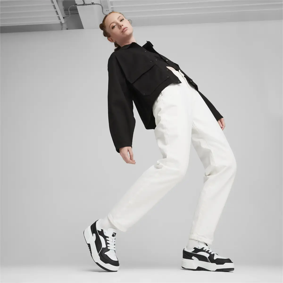 Puma Classics Shore Jacket Siyah Kadın Sweatshirt