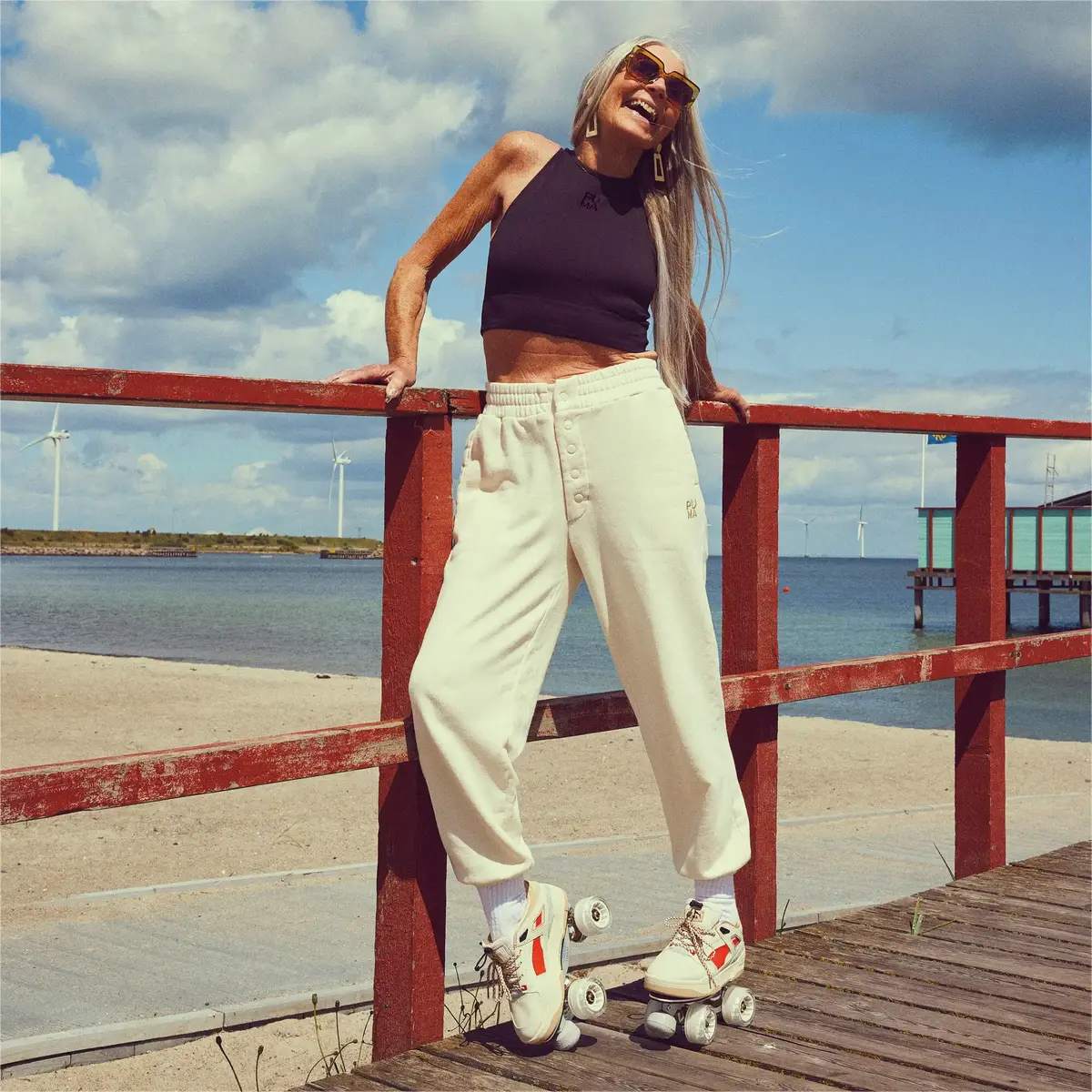 Puma Infuse Sweatpants Bej Kadın Eşofman Altı