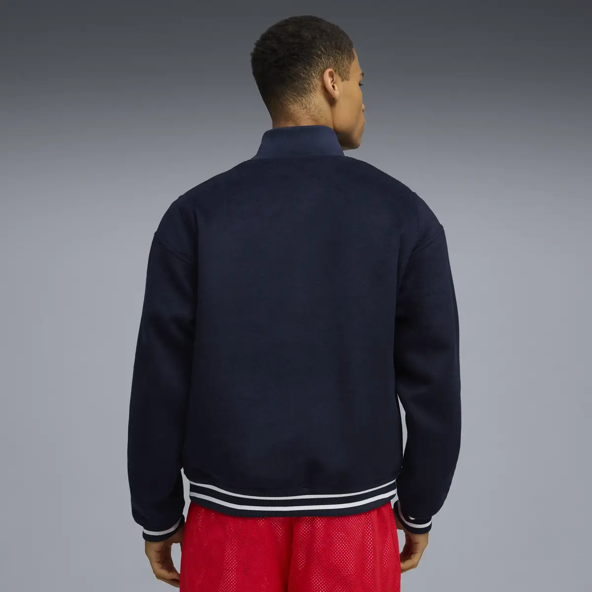 Puma Sticker Pack Varsity Jacket Lacivert Erkek Ceket