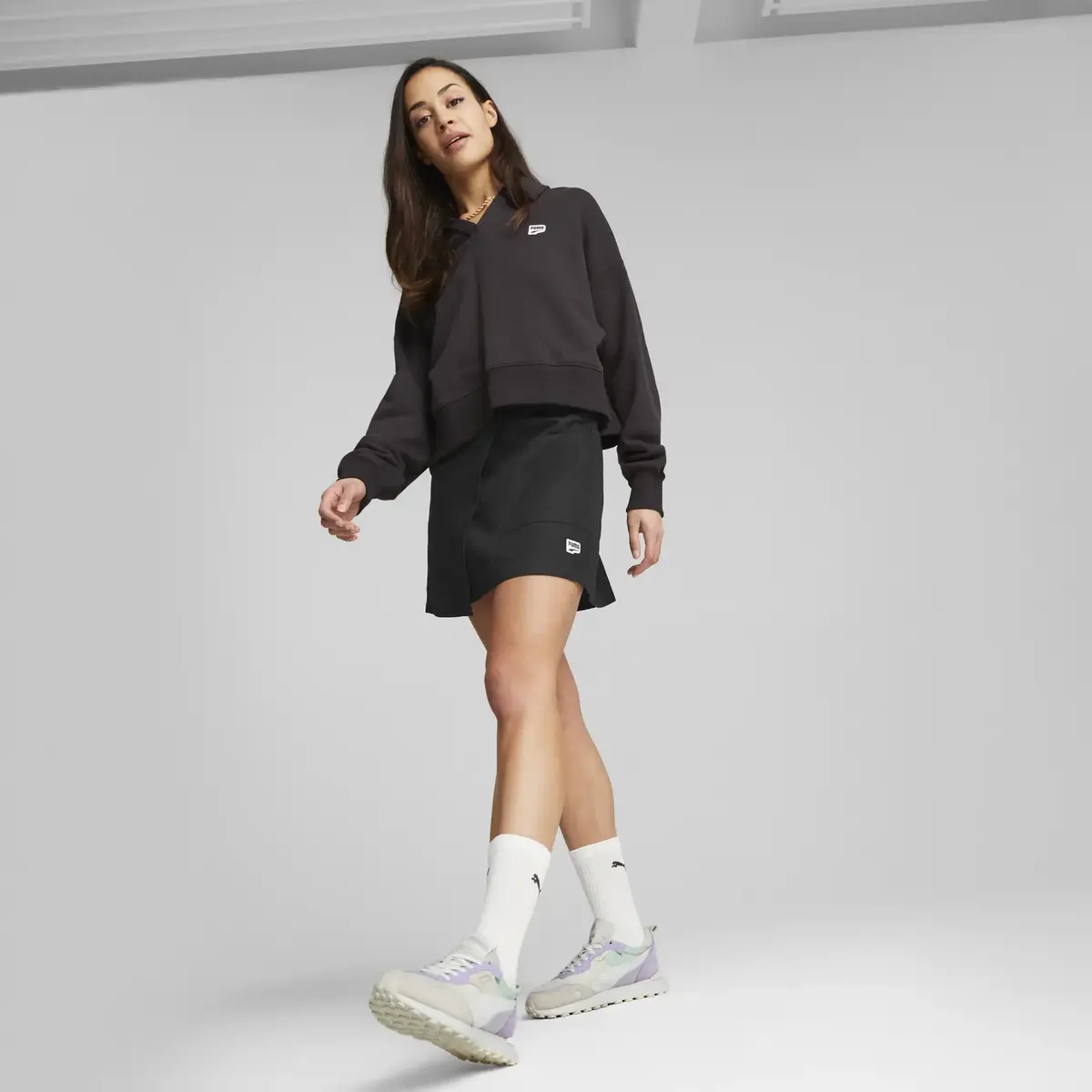Puma DOWNTOWN Skirt Siyah Kadın Etek