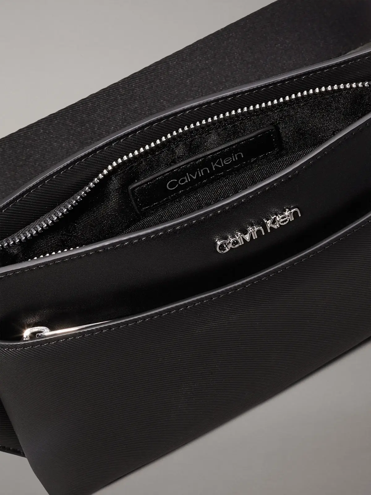 Calvin Klein CK EST. PU WAISTBAG Erkek Siyah Bel Çanta
